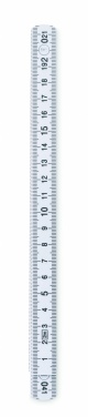 Logo trade promotional giveaways image of: Folding ruler 2m